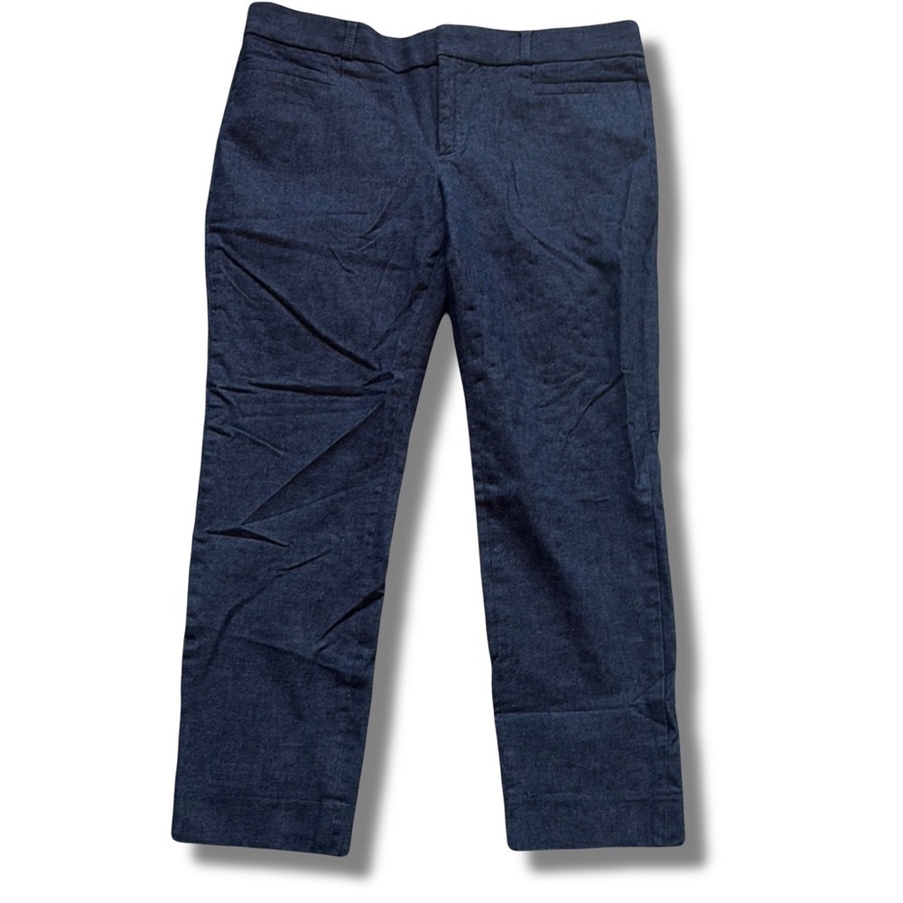 Banana Republic Navy Straight-Leg Pants – Size 6P | Classic | Preppy Capsule